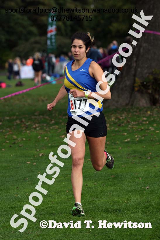 Senior womens Northern Cross Country Relays, Graves Park, Sheffield. Photo: David T. Hewitson/Sports for All Pics